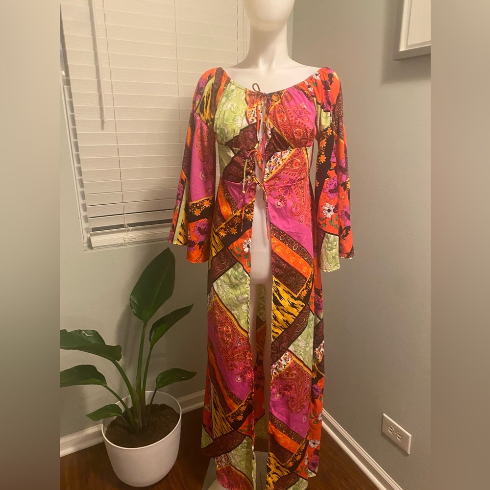 Asos colorful cover up